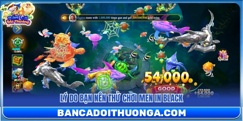 Men In Black – Game Bắn Cá Phong Cách Đặc Nhiệm Cực Ngầu
